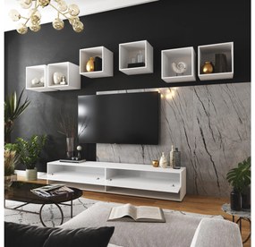 Mobilier living Berny 27 (alb + Alb lucios). 1087144