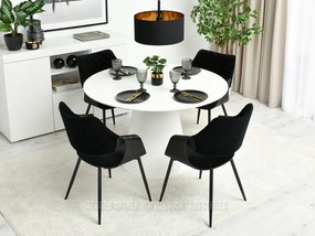 Scaun Rolf K (negru). 1111249