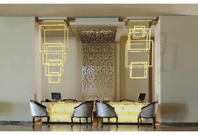 Azzardo AZ3139 - Lustră LED dimabilă pe cablu OPERA LED/329W/230V negru