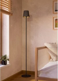 Eglo 901111 - Lampadar FIORANA 1xE14/7,5W/230V negru/maro