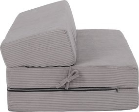 Saltea pliabilă/fotoliu extensibil, 2 in 1, gri, VEDIS