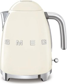 Canaelectrica SMEG KLF03CREU, 2400 W, 1,7 l, Baza rotativa la 360°, Finisaj lucios, Crem