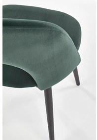 Scaun de bucaterie Gema, verde/negru