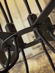 Candelabru design industrial cu 6 brate SEATTLE SEATTLE/H/B