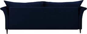 Canapea extensibilă cu spațiu pentru depozitare Mazzini Sofas Pivoine, albastru