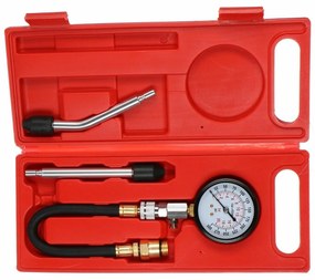 Sixtol Kit de testare a compresiei motorului pebenzină MECHANIC ENGINE TESTER 4, 0-20 bar, 4 buc