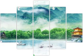 Tablou - Peisaj de vis (150x105 cm)