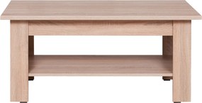 Masuta cafea GRAND tip 19, stejar sonoma, PAL laminat, 110x61x50 cm