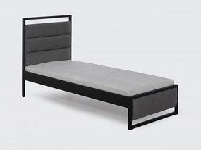 Pat 1 Persoana Chimera, 90x190 cm, Negru