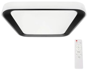 Plafonieră LED dimabilă QUADRO LED/66W/230V 3000-6000K albă/neagră + telecomandă