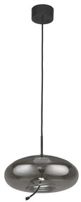 Lustra, Pendul LED design modern minimalist Lisbon fumuriu