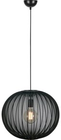 Lustră pe cablu Markslöjd 108791 FORENCE 1xE27/40W/230V d. 50 cm negru