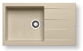 Pyramis 70107311 - Chiuvetă de bucătărie ATHLOS 86x50 cm granit/bej