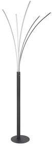Lampadar LED design modern Bizzy negru, alb