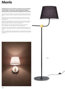 Redo 01-1981 - Lampă de masă MORRIS 1xE27/42W/230V, neagră