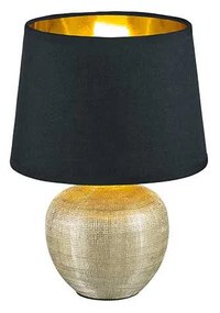 VEIOZA LUXOR, D=20 CM, H=26 CM, E14, 40 W, AURIU/NEGRU