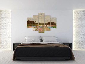 Tablou - Vincent van Gogh, Flower Beds in Holland, reproducere (150x105 cm)