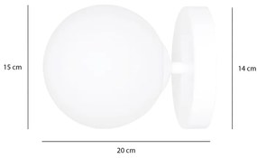 Aplica Bior K1 White 1021/K1 Emibig Lighting, Modern, E14, Polonia