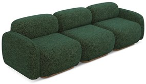 Canapea modulară verde-închis 270 cm Ailani – Makamii