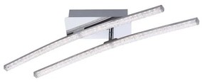 Lustră LED aplicată SIMON 2xLED/5W/230V crom lucios Leuchten Direkt 11290-17