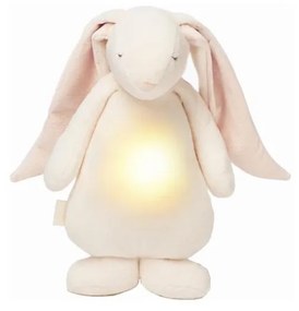 Pluș de îmbrățișat cu sunete și lumină Moonie iepuraș powder