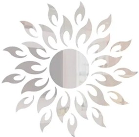 Oglindă adezivă pentru perete Ambiance Sun