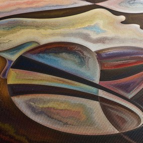 Tablou - Abstractizarea capetelor (150x105 cm)