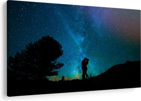 Tablou - Întâlnire sub stele (90x60 cm)