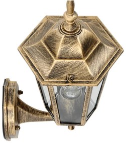 Aplică de exterior 1xE27/60W/230V IP44 aurie