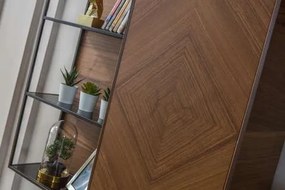 Set mobilier aden cu masa extensibila, comoda tv, cosola, etajera de perete cu polita si oglinda