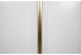 Șifonier gri deschis din lemn de pin 110x215x62 cm Organize – WOOOD