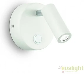 Aplica moderna, directionabila LED PAGE AP ROUND BIANCO 142586