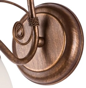 Aplică LED Brilagi ANTICO 1xE27/60W/230V bronz patină