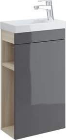 Lavoar încastrat COMO Cersanit K32-001-BOX, 22 x 40 cm, ceramică, alb lucios