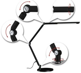 Paulmann 78912 - Lampă LED de birou FLEXBAR 10,6W reglabilă 230V 3000-6500K