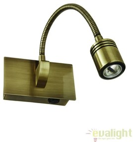 Aplica de perete power LED DYNAMO AP1 BRUNITO 121352
