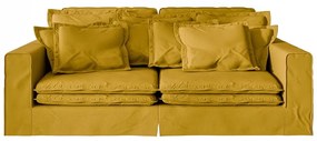 Canapea galbenă 236 cm Nora – Ropez