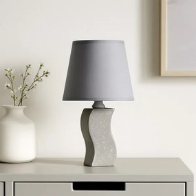 Rabalux 74073 - Lampă de masă DAYAMI 1xE14/40W/230V gri