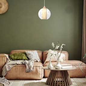 Lustră pe cablu TELA 1xE27/60W/230V d. 25 cm