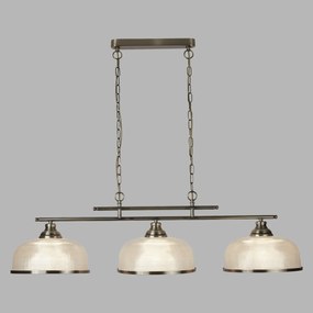 Lustra suspendata design clasic Bistro II 3L alama antique 3593-3AB SRT