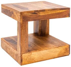 Masuta Living din lemn de trandafir Giant S 45cm Sheesham A-37459 VC