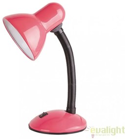 Veioza, Lampa de birou, finisaj roz, Dylan 4172 RX