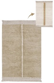 Covor bej din bumbac 140x200 cm Duetto Sage – Lorena Canals