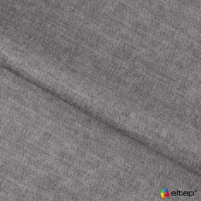 Colțar gri extensibil/cu spațiu de depozitare cu tapițerie din catifea (cu colț pe partea stângă/în formă de ”L”) Barea – ELTAP