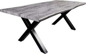 Masa design industrial WILD 200cm, gri A-45087 VC