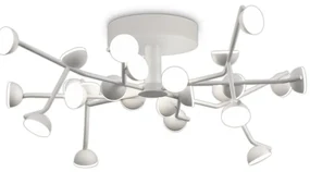 Plafoniera, Lustra aplicata LED dimabil design modern ADN alb