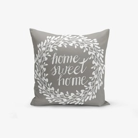 Față de pernă cu amestec din bumbac Minimalist Cushion Covers Sweet Home, 45 x 45 cm