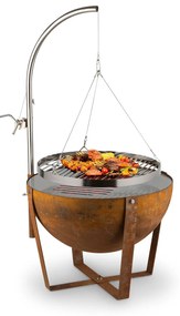 Blum Fire Globe, focar cu gratar, Ø60cm, otel