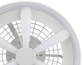 Ventilator LED RGBW de tavan cu lumină Brilliant GAIANO LED/48W/230V alb + telecomandă