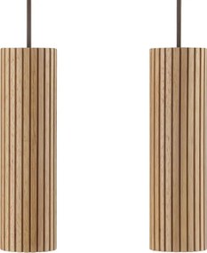 Brilliant - Lustra suspendată pe cablu LAKEWOOD 5xGU10/10W/230V maro